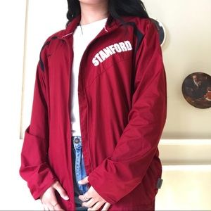 FREE SHIPPING-Gray Tag Nike Stanford Windbreaker